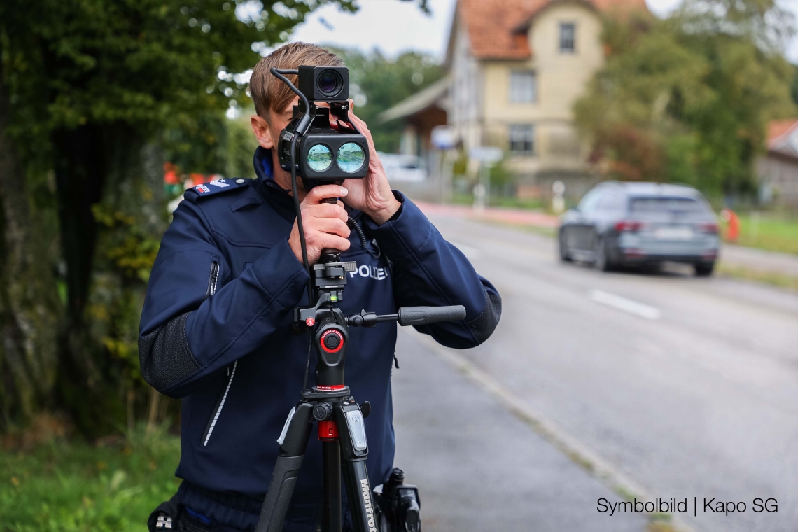 Symbolbild Geschwindigkeitsmessung